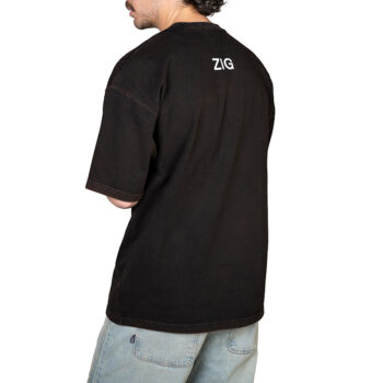 تیشرت مشکی زیگ zig مدل Shift کد 474 - Image 2